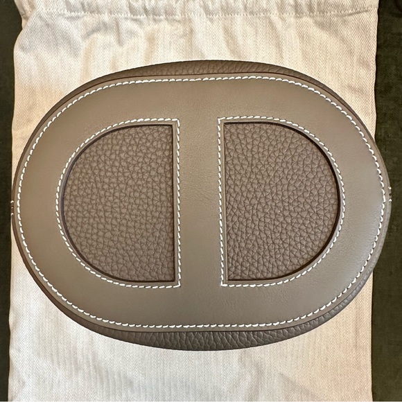 HERMÈS | Authentic NEW w BOX 2023 In-the-Loop 18 Swift Clemence Taurillon EToupe - Picture 5 of 16